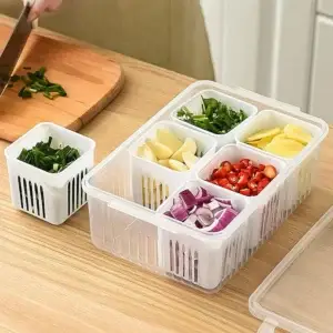 Mannkkart Fridge Storage Box & Kitchen Organizer (1 Pc)